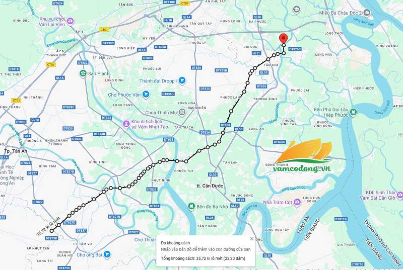 096.71.01 Hình vẽ vệ tinh đường tỉnh 827E